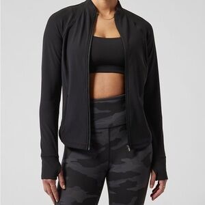 Athleta Black Salutation Jacket NWOT
